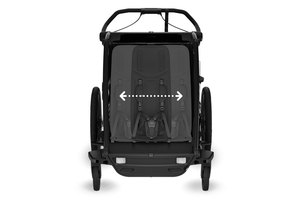 Thule Chariot Sport 2 Double – Fahrradanhänger für 2 Kinder